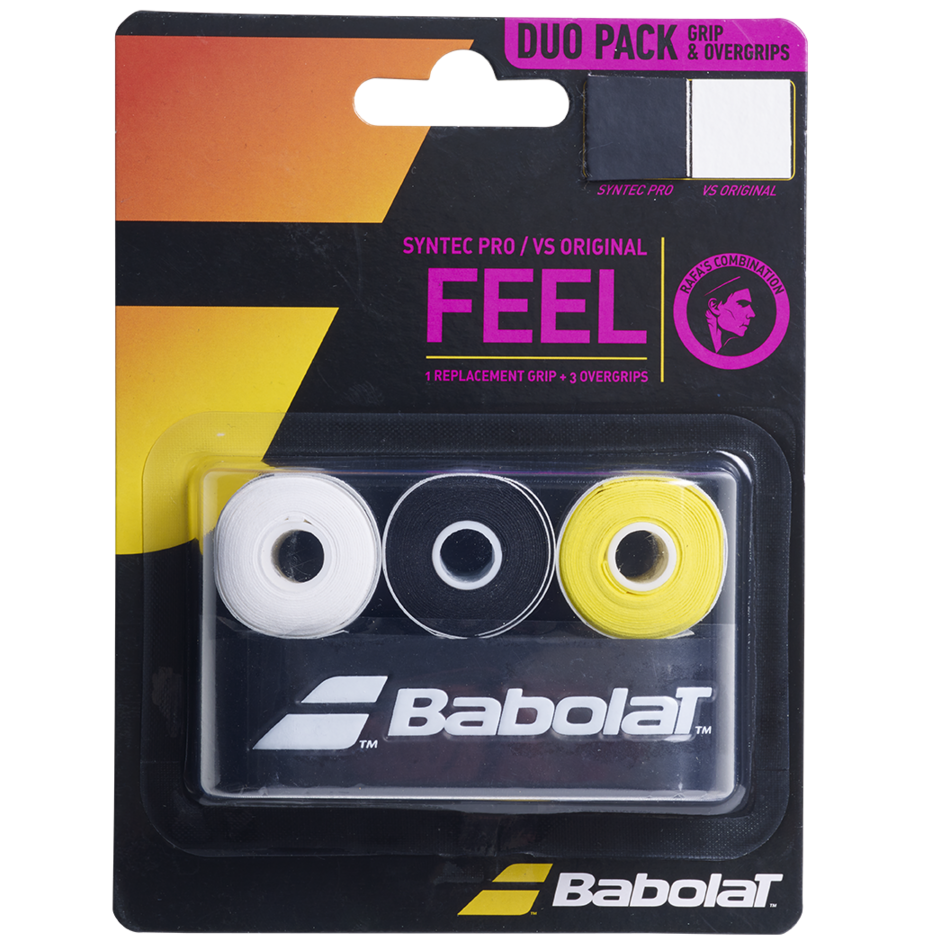 Babolat Syntec Pro & VS Original Duo Overgrips